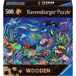 Ravensburger Under The Sea Wooden Puzzle 500 Pieces