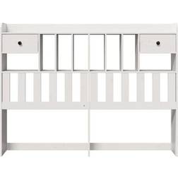 vidaXL With Storage Sengegavl 166cm