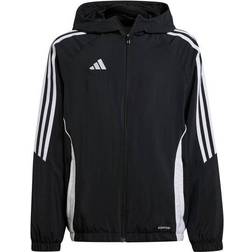 adidas Junior Tiro 24 Windbreaker - Black/White (IM8798)