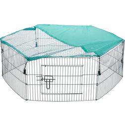 Trixie Outdoor Run for Young Animals with Protective Net Ø 116×38cm