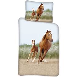 Sweet Home Collection Junior Bedding with Horse 140x200cm