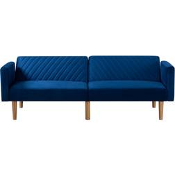 Ebern Designs W111967148 Navy Sofa 77.2" 2 Seater