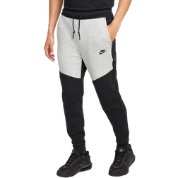 Nike Tech Men's Fleece Joggers - Black/Dark Grey Heather