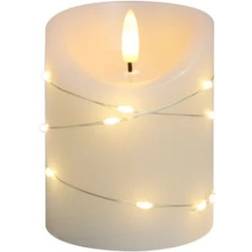 LEDlife LED Blockljus Med Ljusslinga 10cm Hög LED-ljus