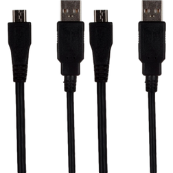 2x Charging Cable for PS4