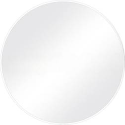 Uniq Oslo Round white/Silver Vægspejl 50cm