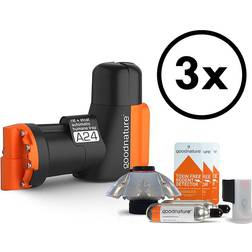 Goodnature A24 Kolsyrefälla 3-pack