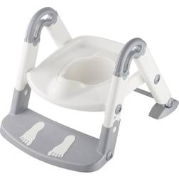 KidsKit Toilettentrainer 3 in 1 SILBER-WEISS (6)