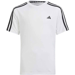 adidas Essentials Aeroready 3-Stripes Regular-fit T-Shirt Camiseta De Manga Chicos - White/Black