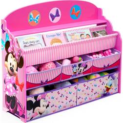 Delta Children Minnie Mouse Deluxe Book & Toy Organizer