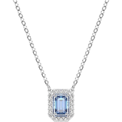 Swarovski Una Necklace - Silver/Blue/Transparent