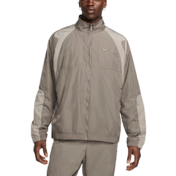 NIKE NOCTA Nylon Training Jacket - Olive Grey/Moon Fossil