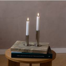 Luna Chandelier White LED Candle 13cm 20pcs