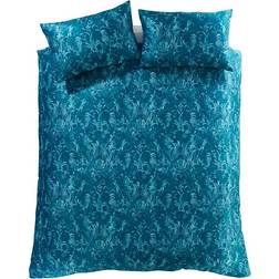 Catherine Lansfield Regal Birds Duvet Cover Blue (200x135cm)