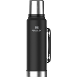 Stanley Classic Legendary Matte Black Pebble Termoflaske 1L