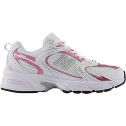 New Balance 530 - White/Pink Sugar/Silver Metallic