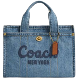 Coach Cargo Tote Bag 26 - Brass/Indigo