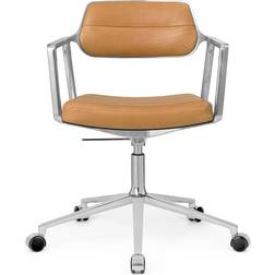 Vipp 453+ Swivel With Wheels Sand Office Chair 77.5cm