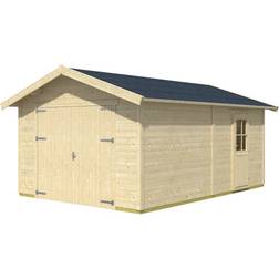 Skanholz Skan Holz Varberg Garage 370 x 525 cm (Gebäudefläche )