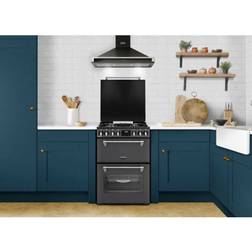 Stoves Richmond Deluxe 60cm Dual Fuel Cooker Anthracite, Grey