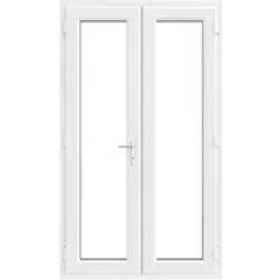 Crystal Triple Glazed French 1190 2090 mm External Door S 0502-Y (x)