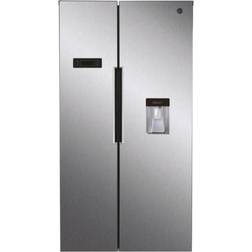 Hoover H-Fridge 500 Maxi Fridge Freezer Stainless Steel