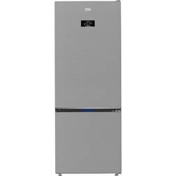 Beko CNG5785VPS Freestanding Fridge Freezer Silver, Stainless Steel