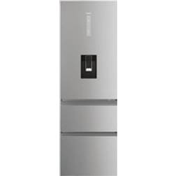 Haier Series 5 357 Litre Fridge Freezer Stainless Steel, Silver