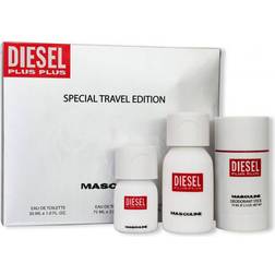 Diesel Special Travel Edition Masculine Gift Set EdT 75ml + EdT 30ml + Deo Stick 75ml