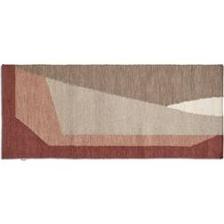 Classic Collection Levels Gångmatta 80 x 200 cm Coral Rosa, Vit, Beige