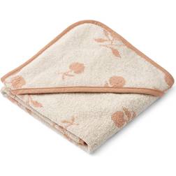 Liewood Alba Yarn Dyed Hooded Baby Towel Peach