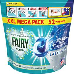 Fairy Platinum+ Non Bio Stain Removal Pods 52