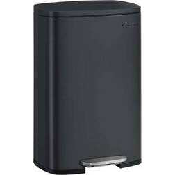 Songmics Kitchen Pedal Bin 50L Black 13.21gal