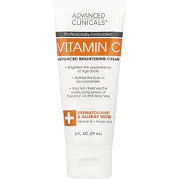 Advanced Clinicals Vitamin C Brightening Cream 2 fl oz