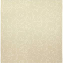 Marimekko Piirto Unikko 260 x 260 cm Bedspread Beige, Natural, White (260x260cm)