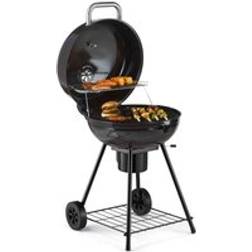 VonHaus Kettle Charcoal BBQ Black