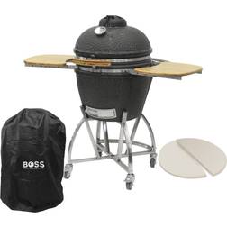 Boss Grill The Egg XL 22 Inch Charcoal Smoker BBQ Grill