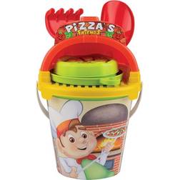Androni Bucket Set Making Sand Pizzas