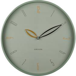 Karlsson Petals Green Väggklocka 40cm