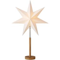 Markslöjd Speranza Christmas Star Stained Grey/White Bordlampe 68cm