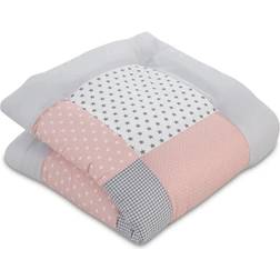 Ullenboom Crawling Blanket Pink Grey 120x120cm