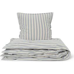 Studio Feder organic Percale Dynebetræk Blå (200x140cm)