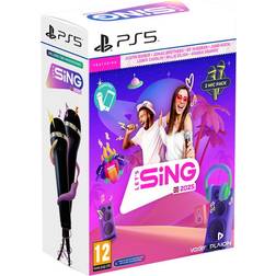 Lets Sing 2025 + 2 microphones (PS5)