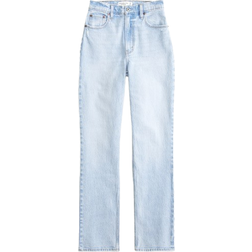 Abercrombie & Fitch Ultra High Rise 90s Straight Jean - Light