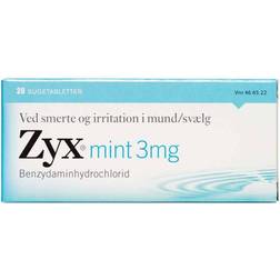 Zyx Mint 3mg 20 stk Sugetablet