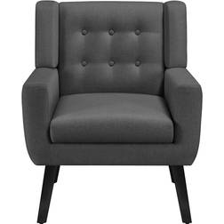 Yaheetech U100105744 Dark Grey Armchair 88cm