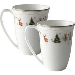 Wik & Walsøe Julemorgen Story Mug 30cl 2pcs