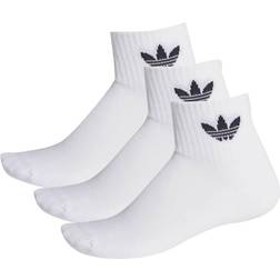 adidas Adidas Mid Ankle Socks White