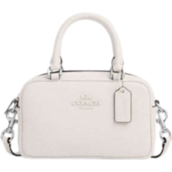 Coach Satchel Crossbody - Smooth Leather/Silver/Chalk