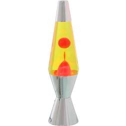 Alexandra House Living Lava Yellow/Pink Table Lamp 37cm